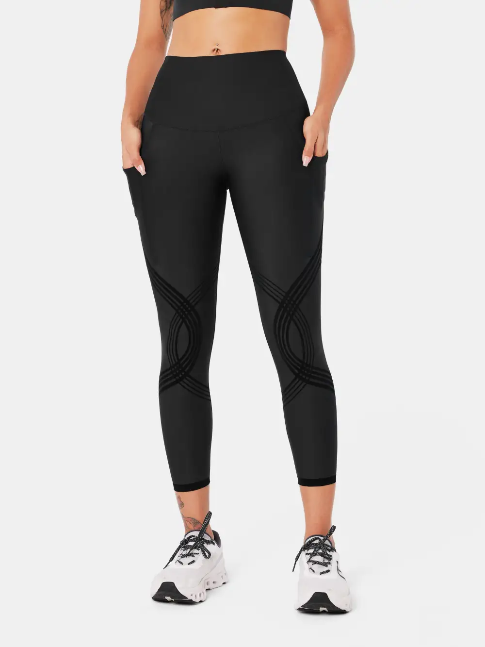 Body Sculpt Side Pocket 7/8 Leggings