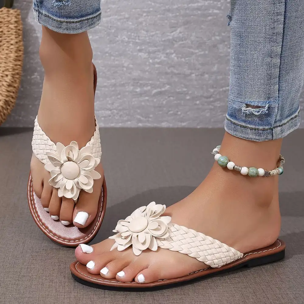 Flower Toe Sandals