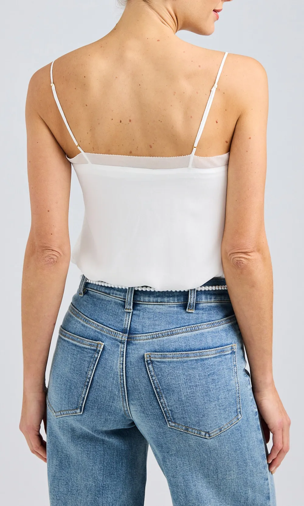 White Sexy Lace Camisole