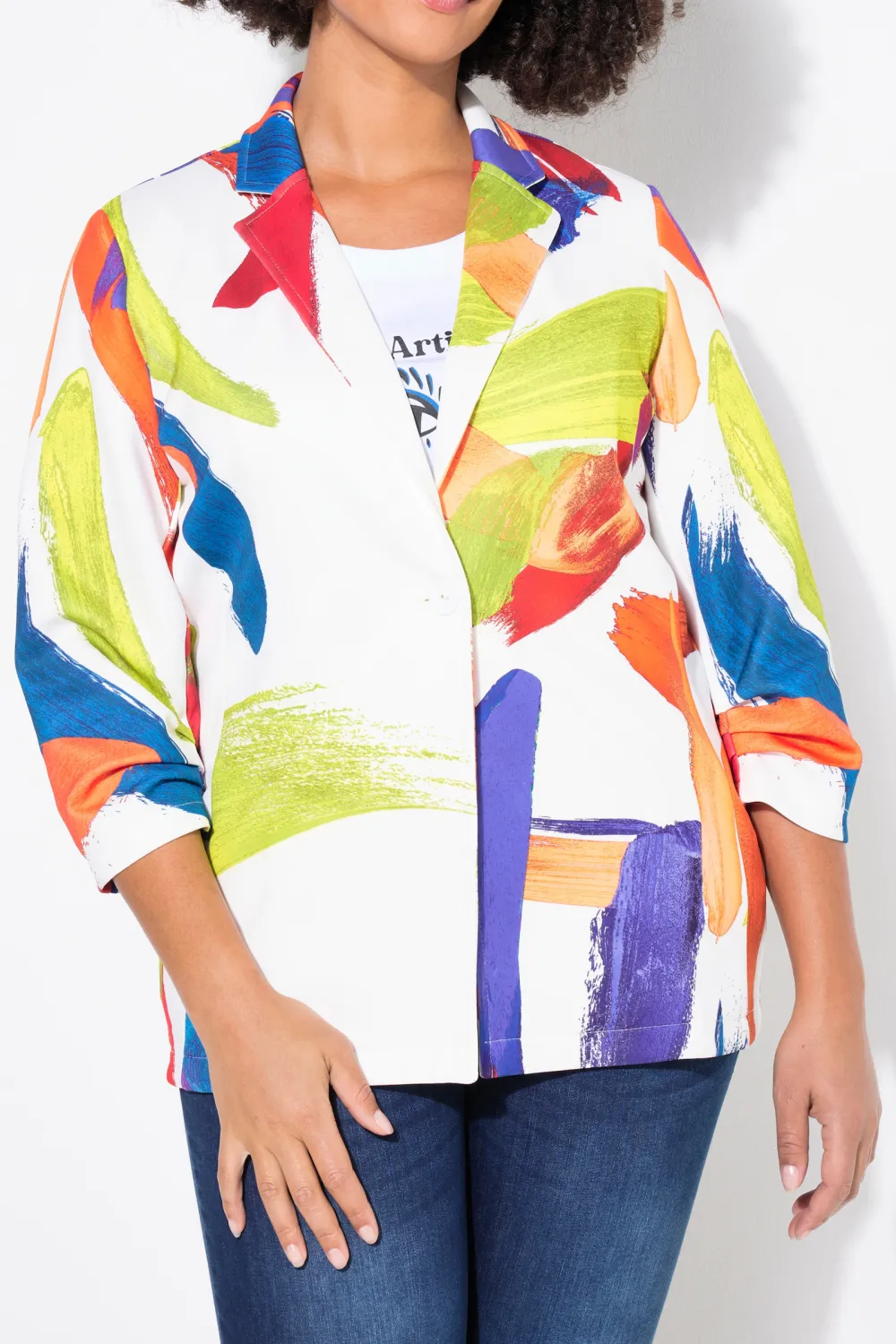 Flip Collar Blazer