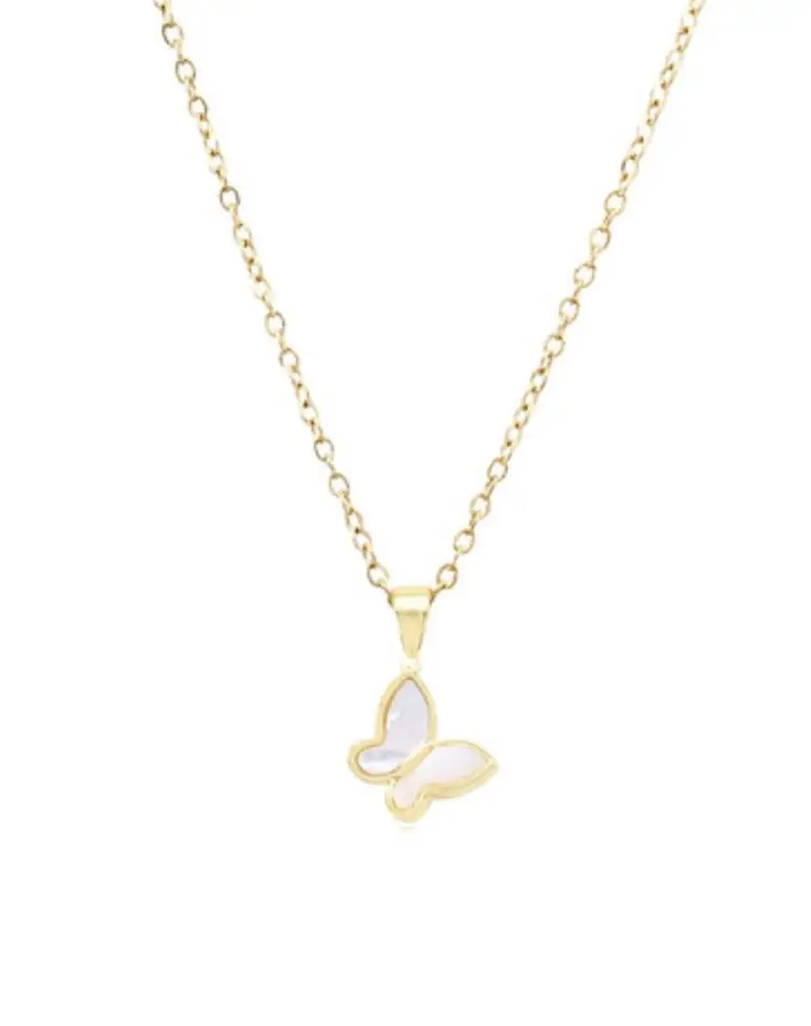 Butterfly Charm Ecklace Necklace