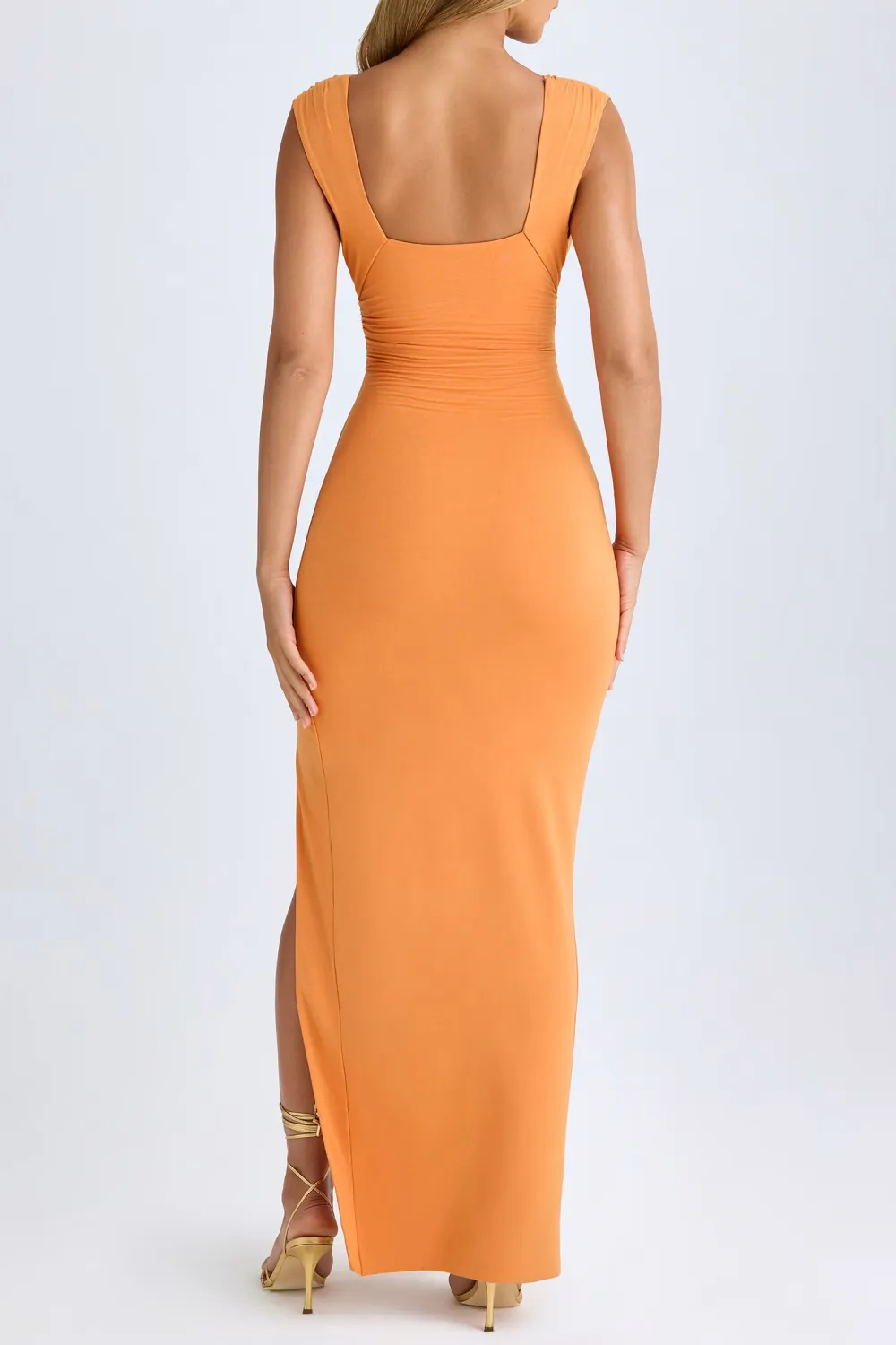Charming Classic Deep V Long Dress