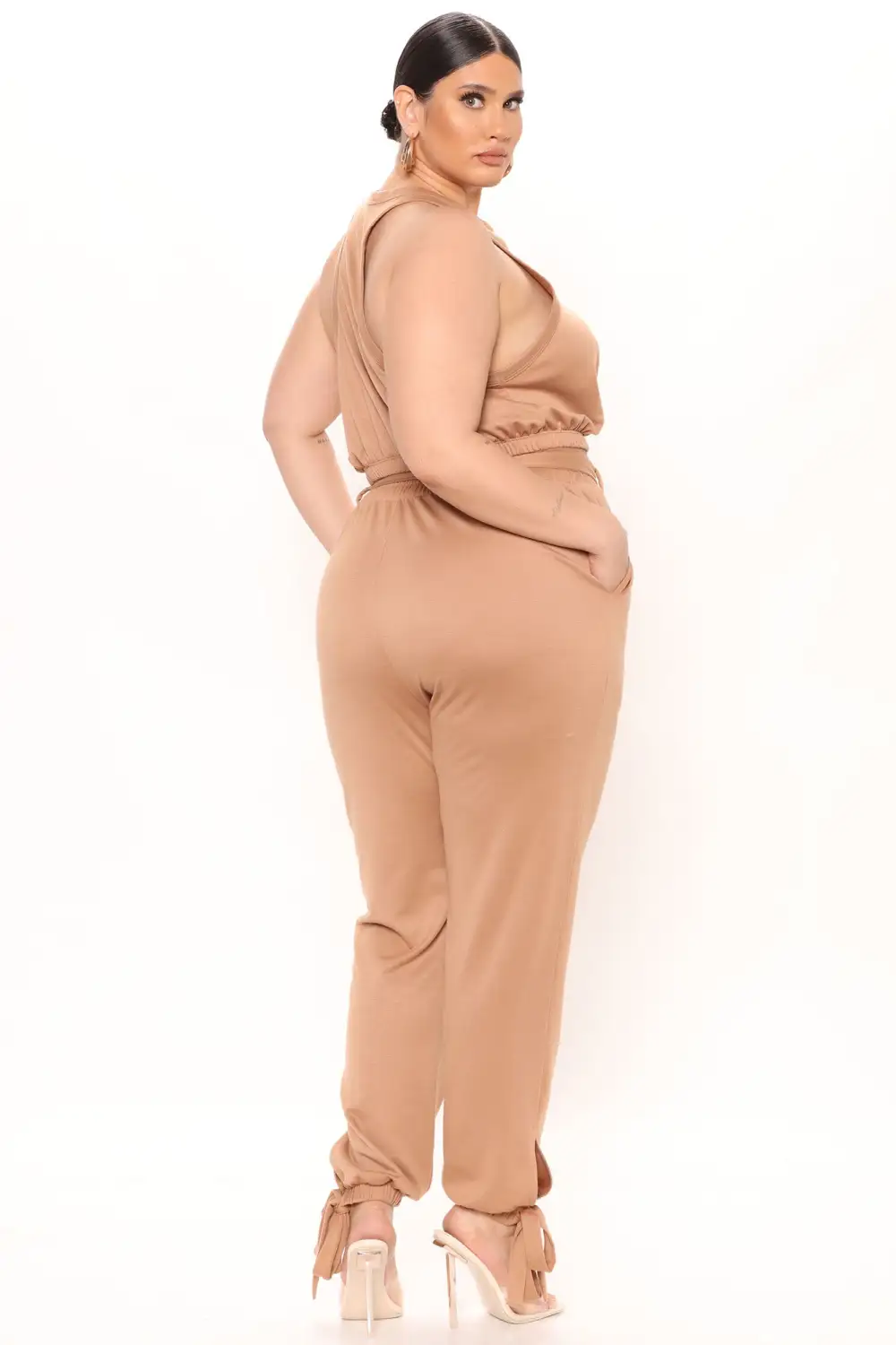 Rest And Play Pant Set - Camel