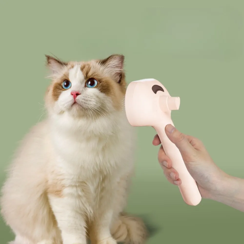 Pet Comb Spray Comb Cat Pet Supplies Anti-Flying Hair Needle Comb Pet Hair Groomer Cat Brush