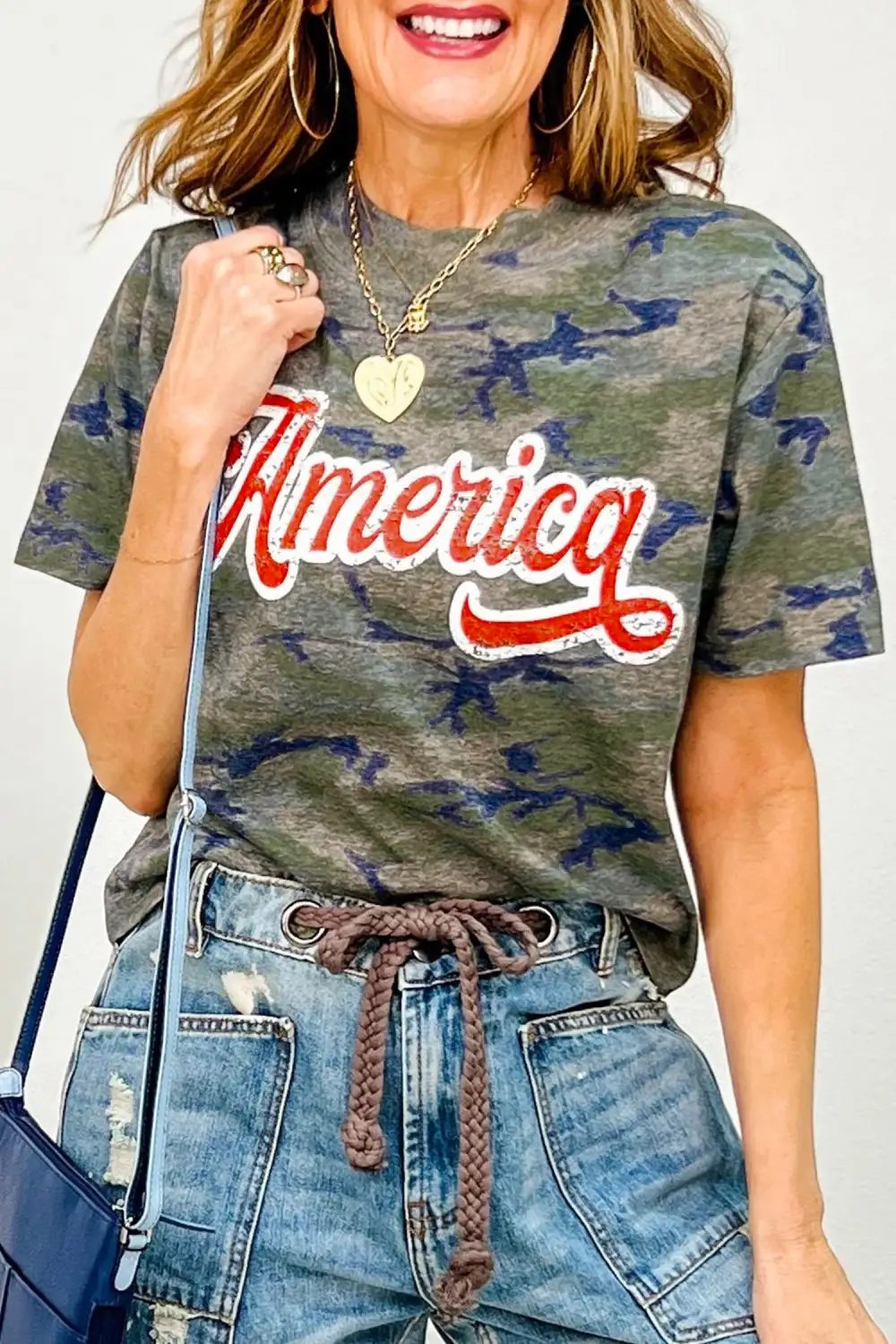 Airy Texture Tunic Top