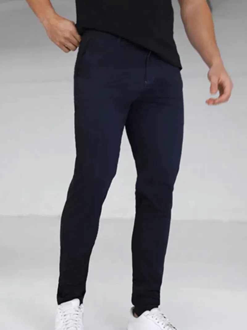 Blue Stretch Twill Men's Pants