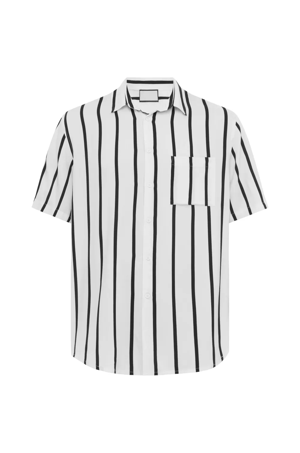 STRIPES PRINT SLIGHT STRETCH ELIJAH SHIRT