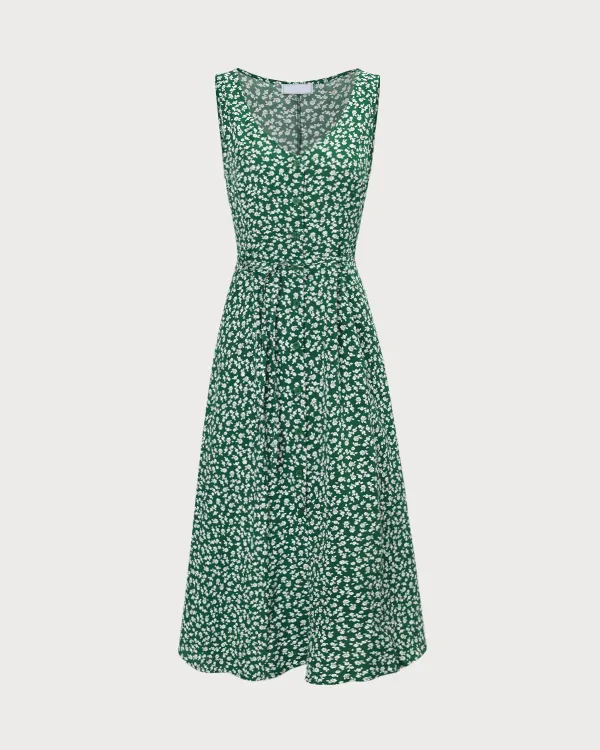Sleeveless Skinny High Waist Dress