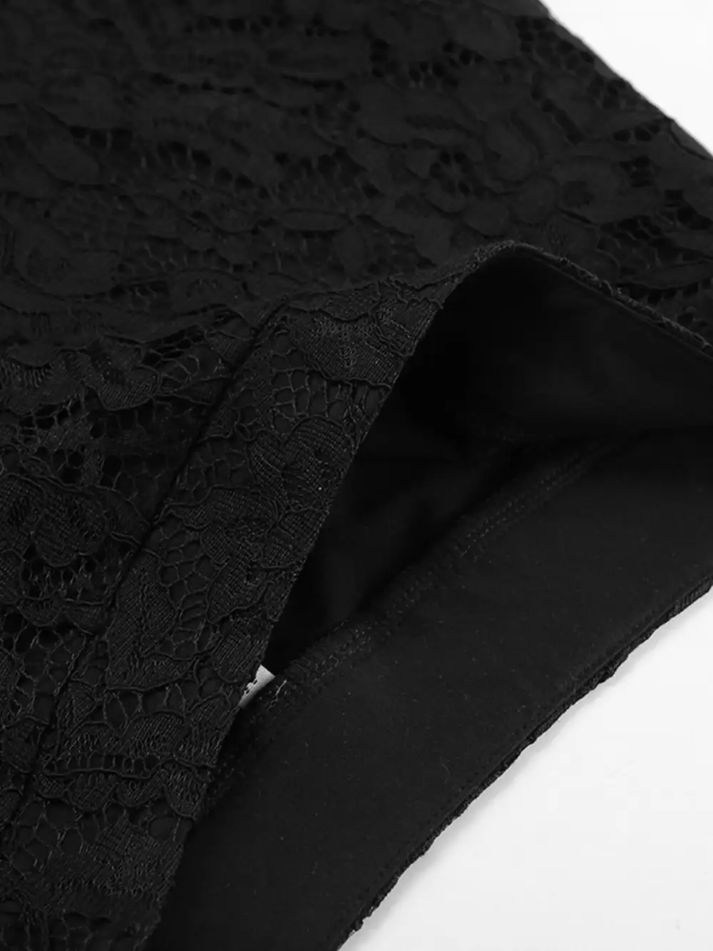 Sharp Lace Maxi Skirt