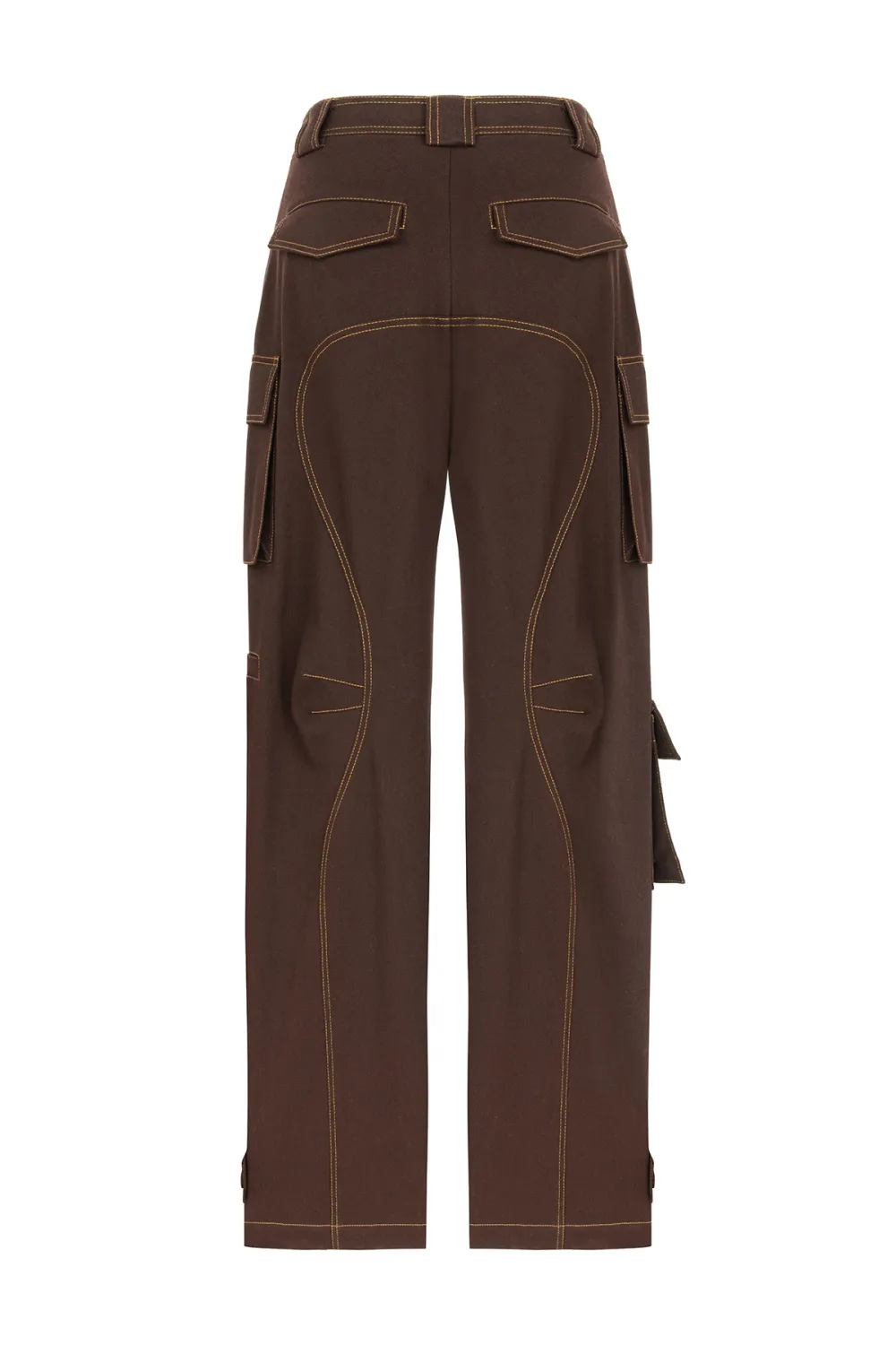 Cargo Pants-Brown