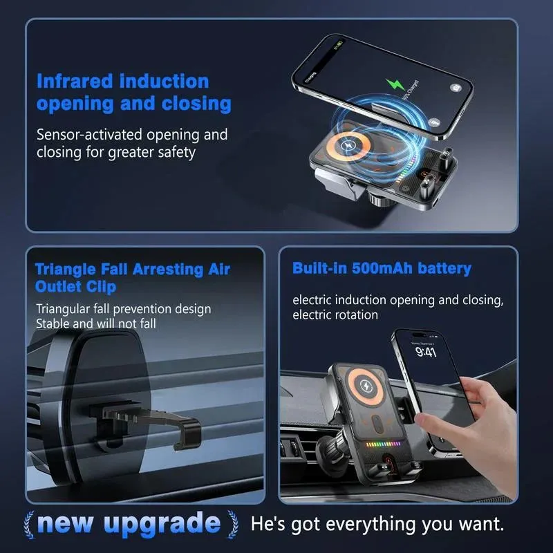 New Wireless Fast Charging Car Mount