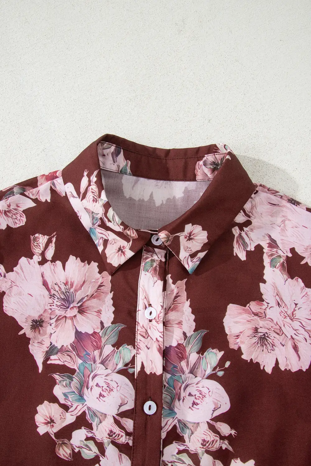 Everyday Floral Puff Sleeve Shirt Blouse