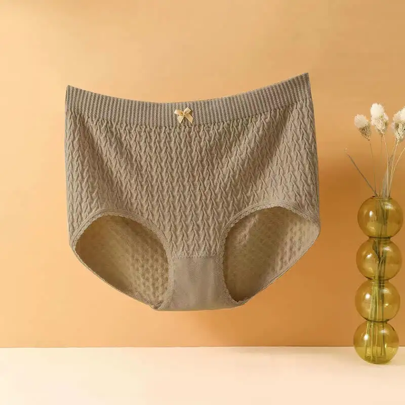 Plus Size High Waist Soft Touch Breathable Panty