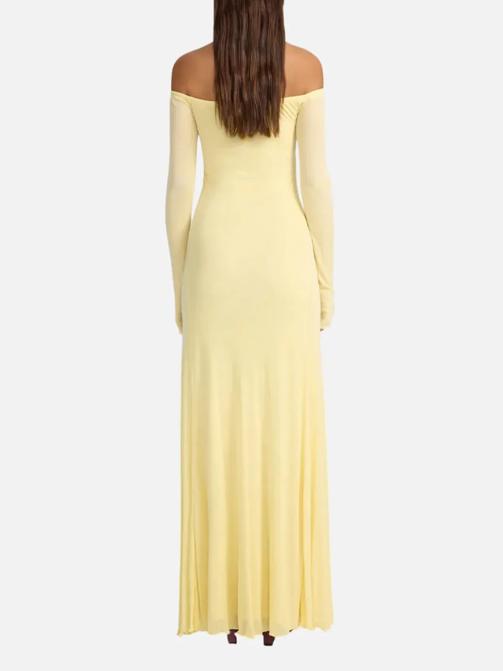 Off Shoulder Long Sleeve Dress