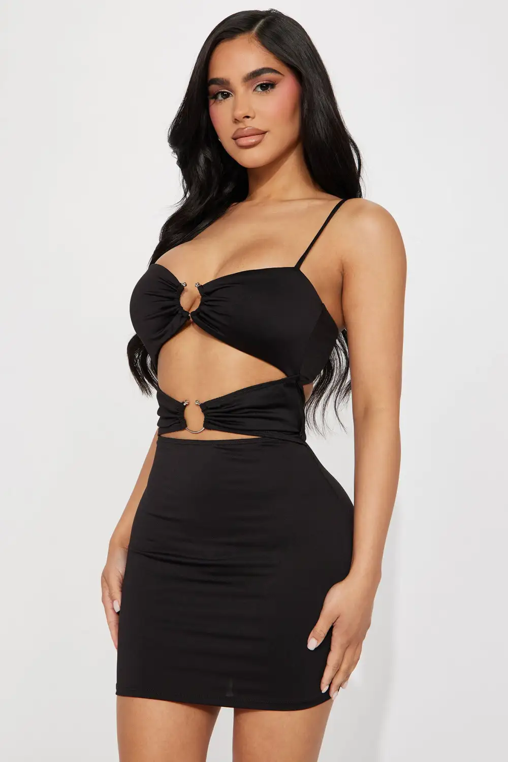 Lebleu Attraction Mini Dress - Black