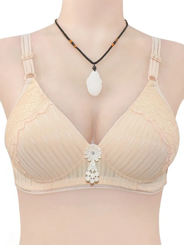 Breathable Casual Lace Bra & Bralette