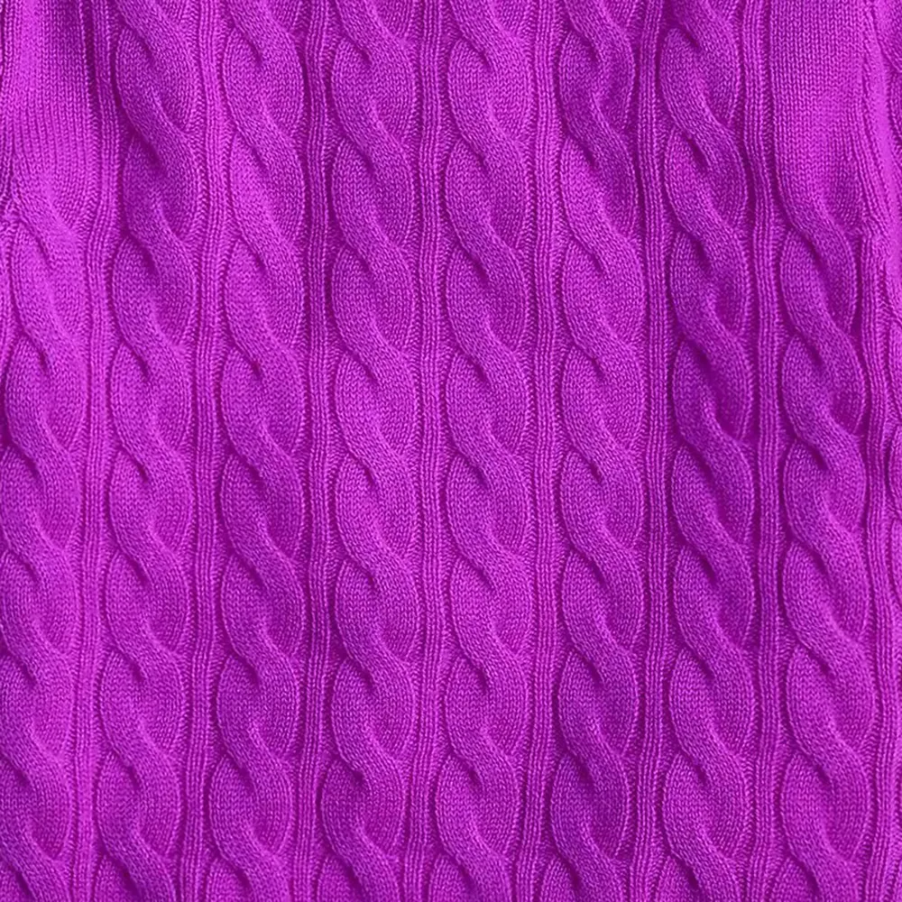 Cashmere Cable-Knit T-Shirts