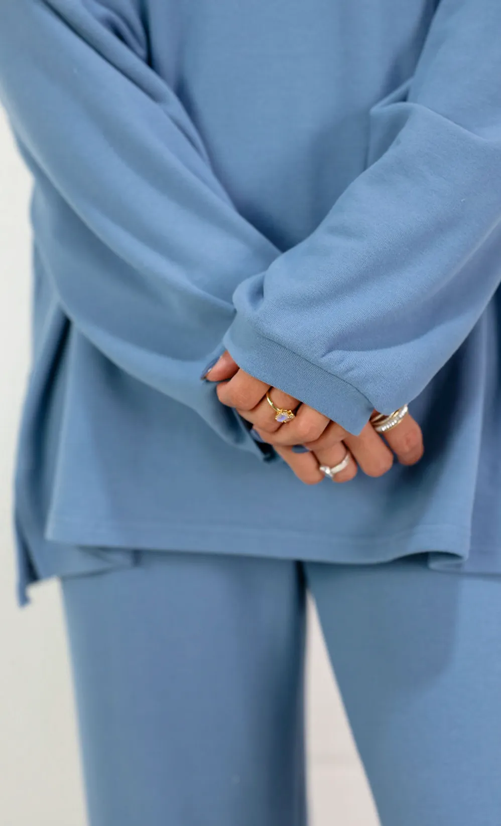 Gathered Pants Set