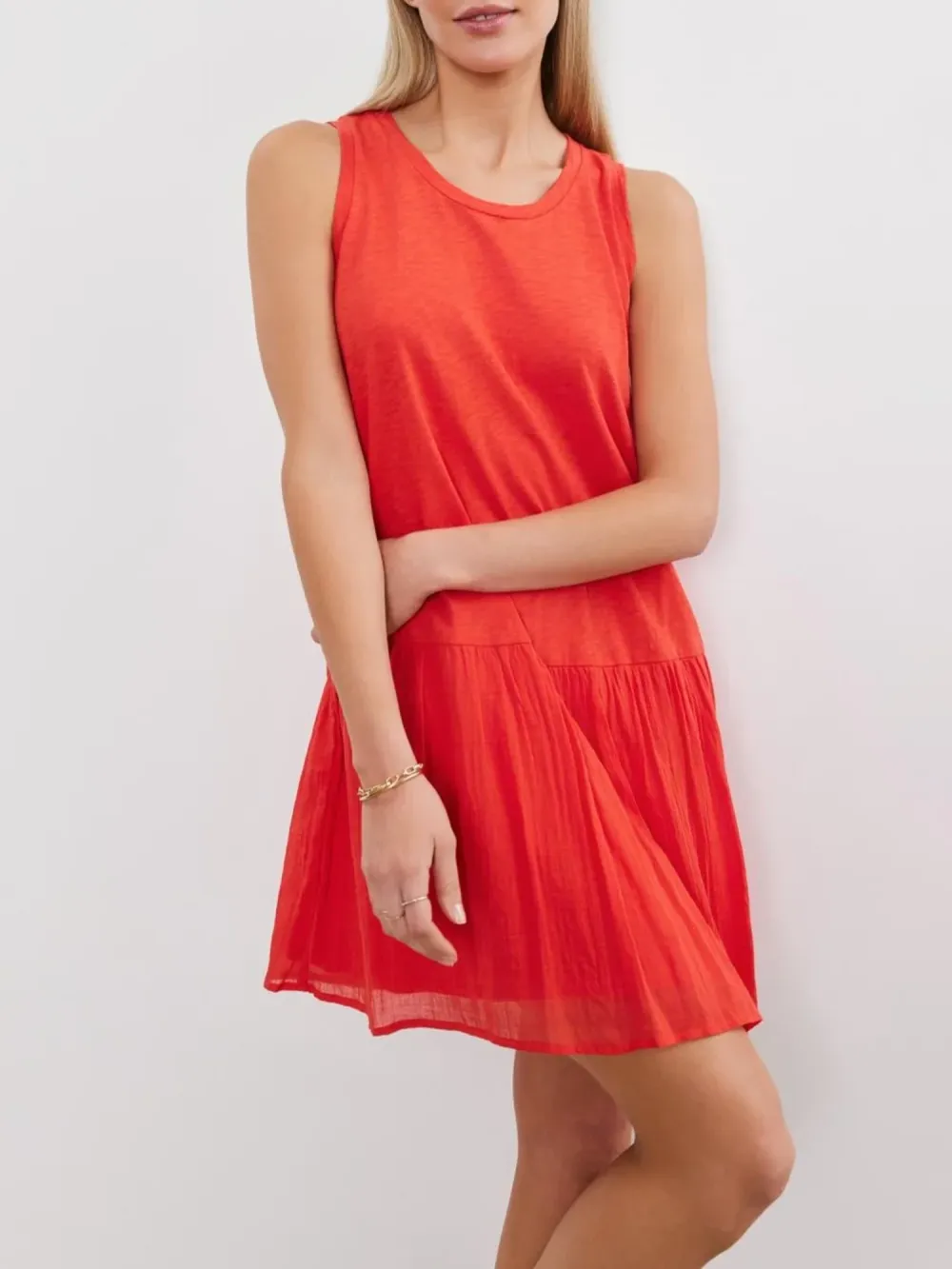 Crew Neck Dress