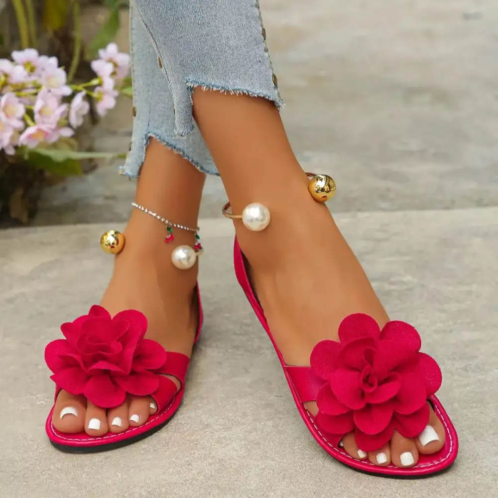 Flower Open Sandals