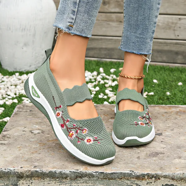 Old Beijing Cloth Shoes Soft Sole Comfortable Middle-Aged and Elderly Mom Shoes