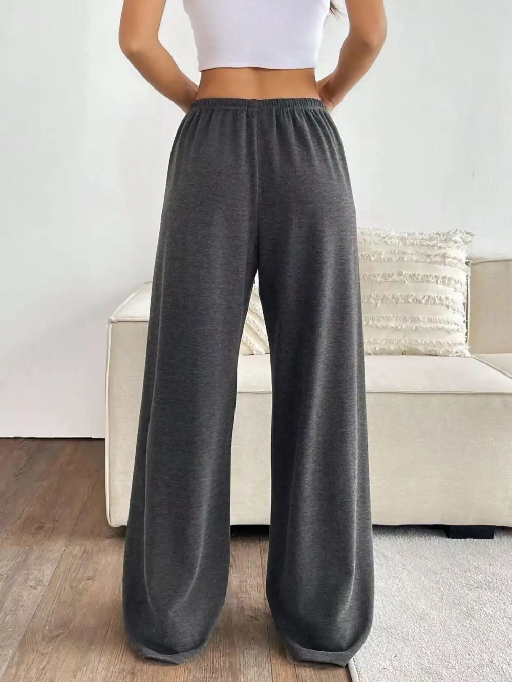 Relaxed Fit Drawstring Pants