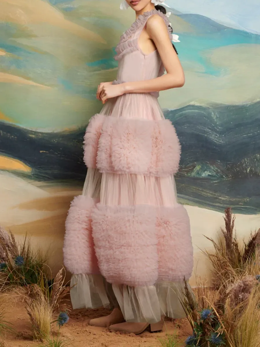 DREAM Montana Tulle Midi Dress