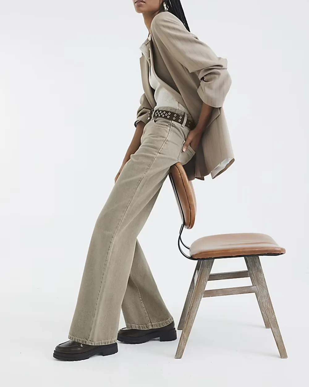 Pure Cotton Multi-Pocket Practical Versatile Jeans