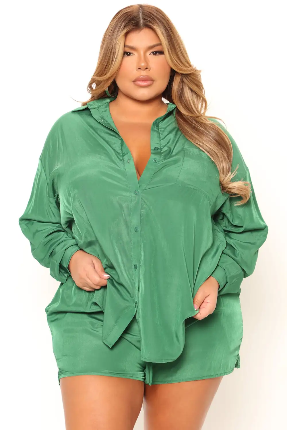 Anita Short Set - Hunter Green