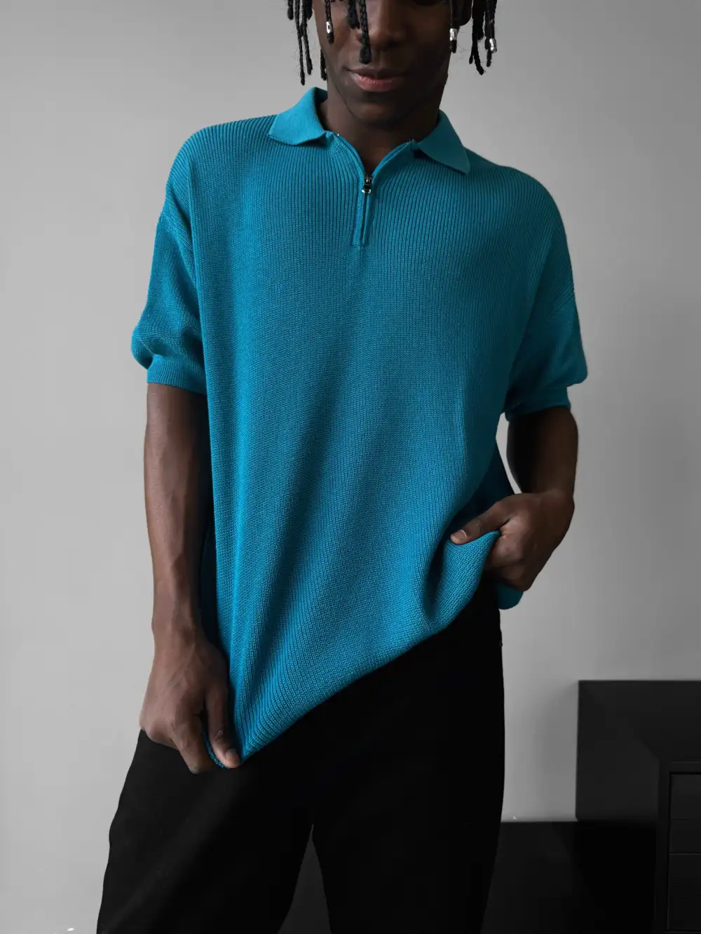 Urban Relaxed Knit T-Shirt