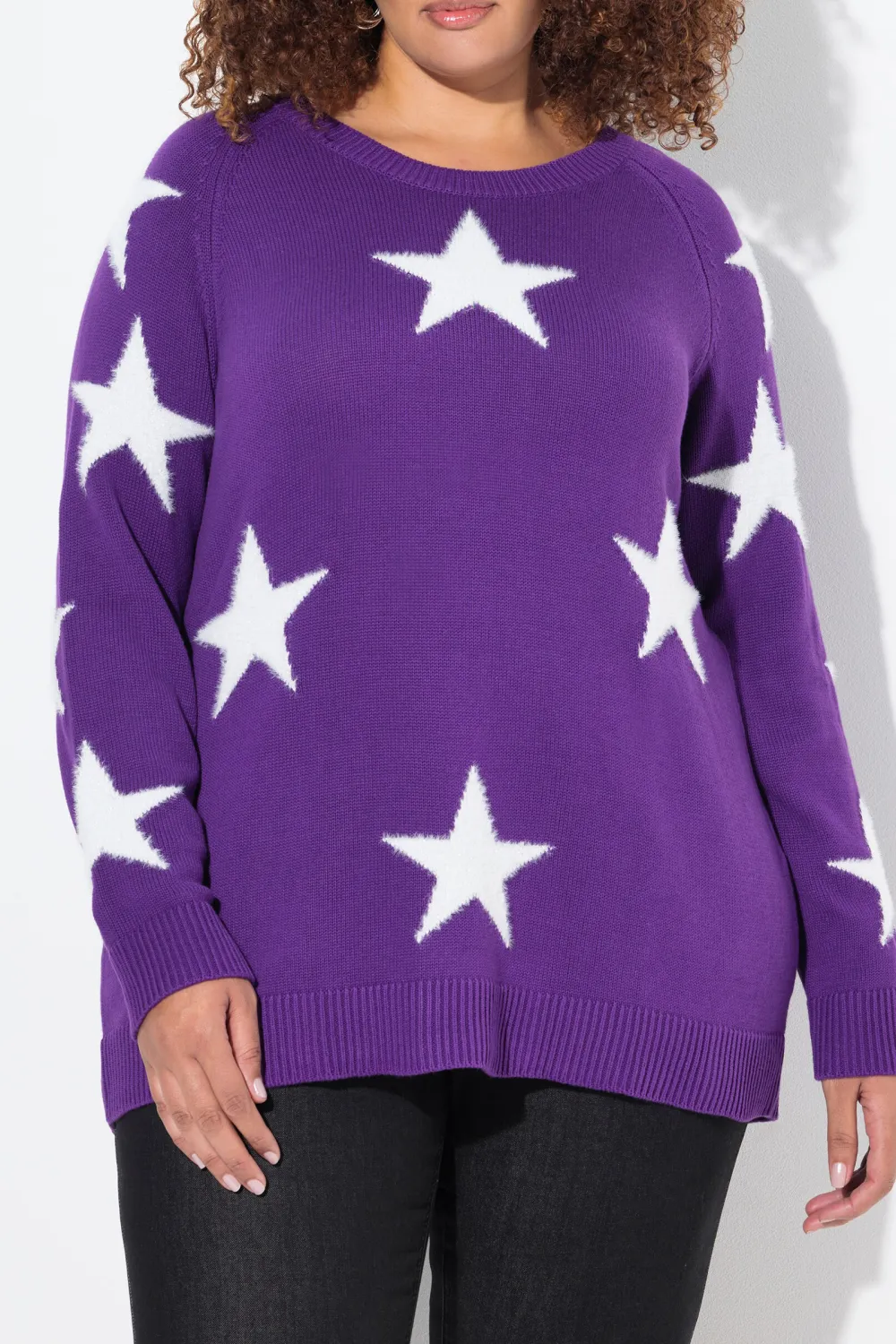Pentagram Contrasting Sweater
