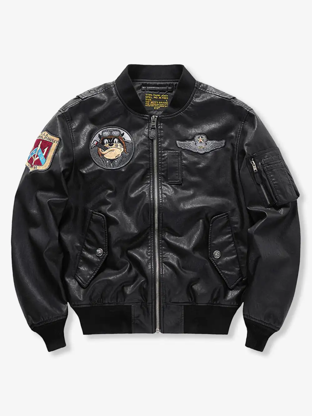 Men's Relaxed Bomber Jacket