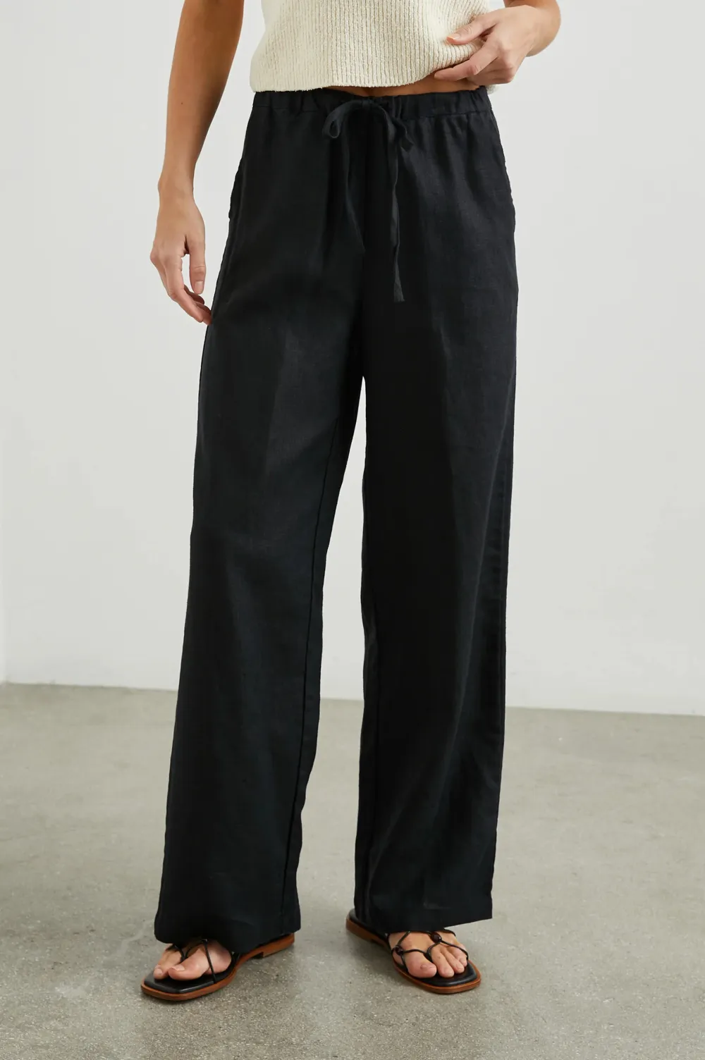 Linen Cool And Quick-Drying Straight-Leg Pants