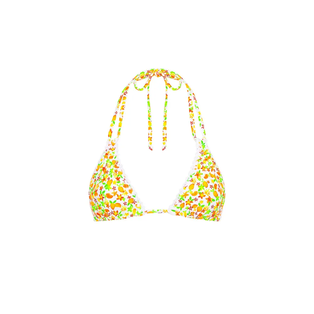 Crochet Halter Bikini Top