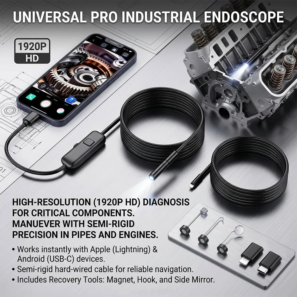 1920P HD Endoscope Camera