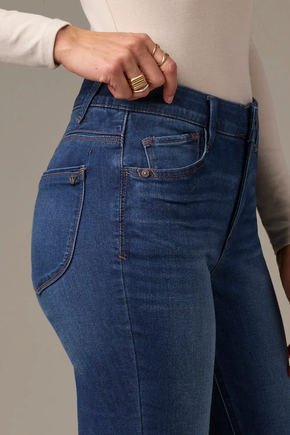 Petite High Rise Bootcut Jeans