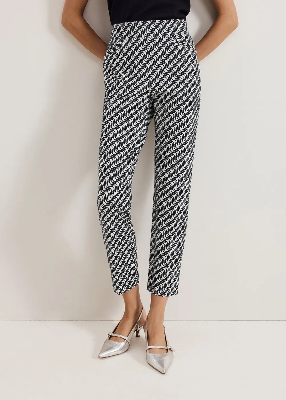 Art Print Women's Cone-Shaped Pants