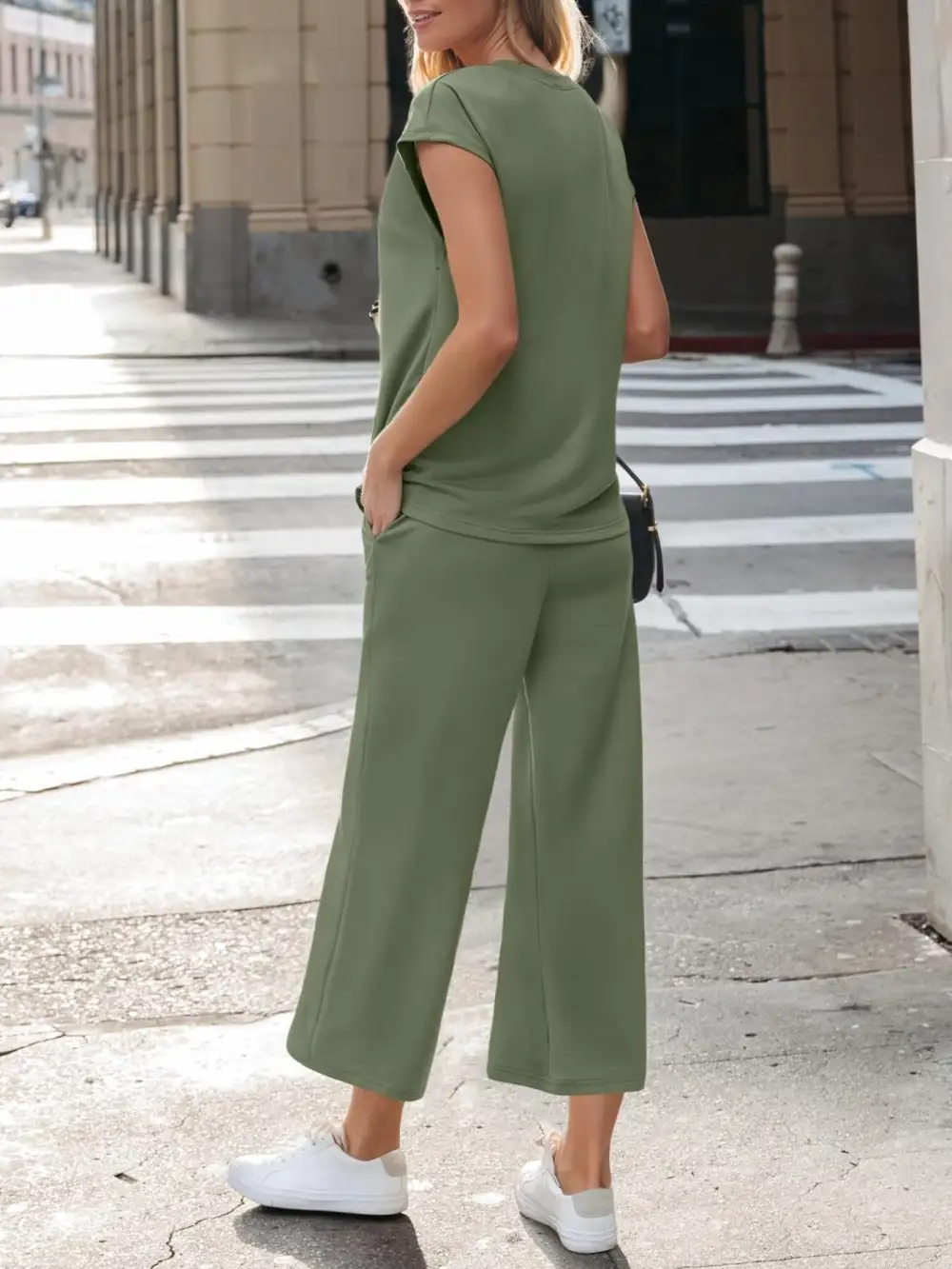 Notched Short Jumpsuit
