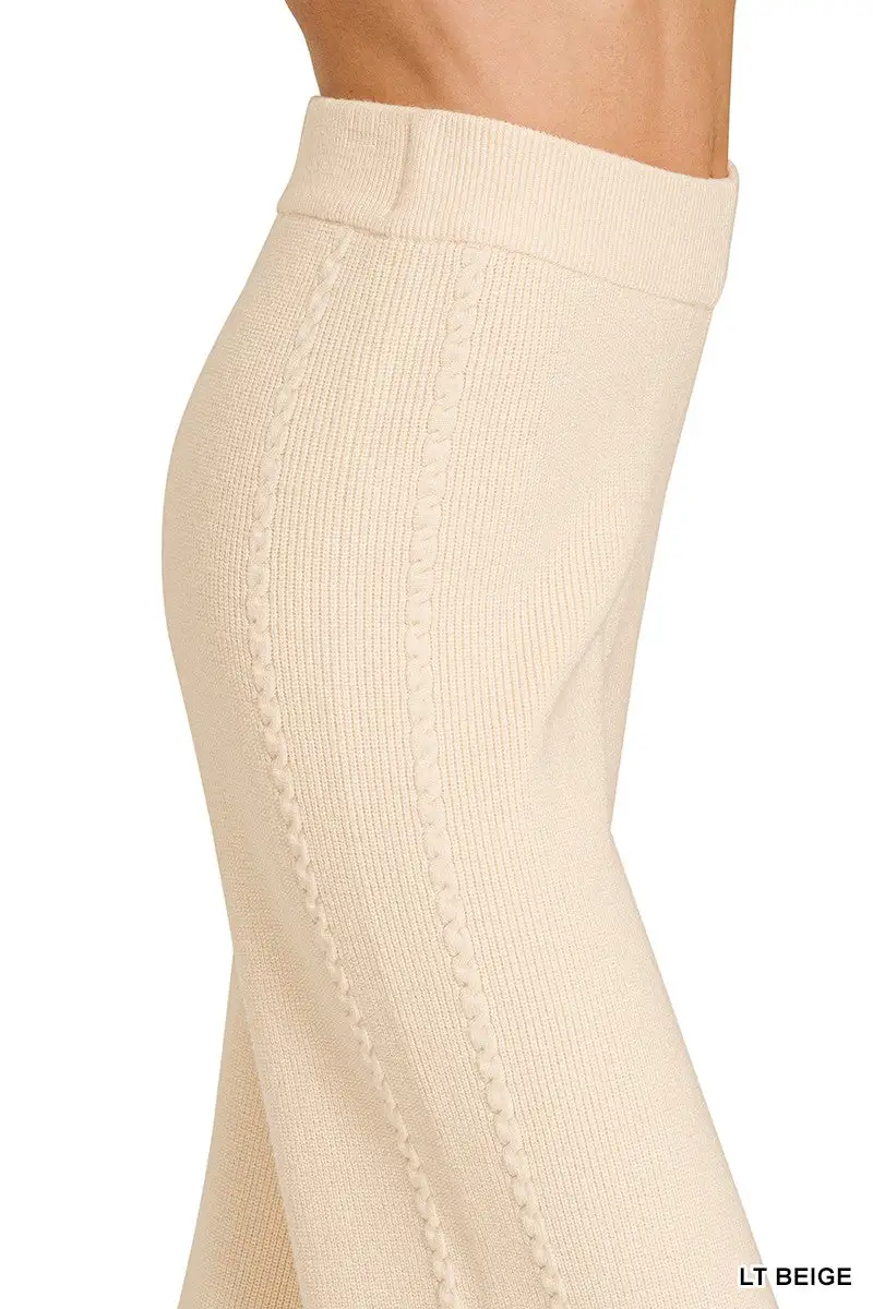 Viscose Sweater Pants