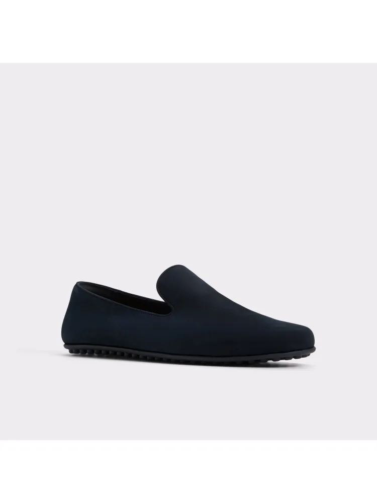 Navy Comfortable Nubuck Leather Shoes