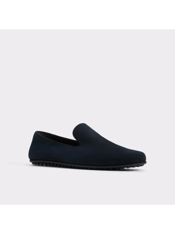 Navy Comfortable Nubuck Leather Shoes