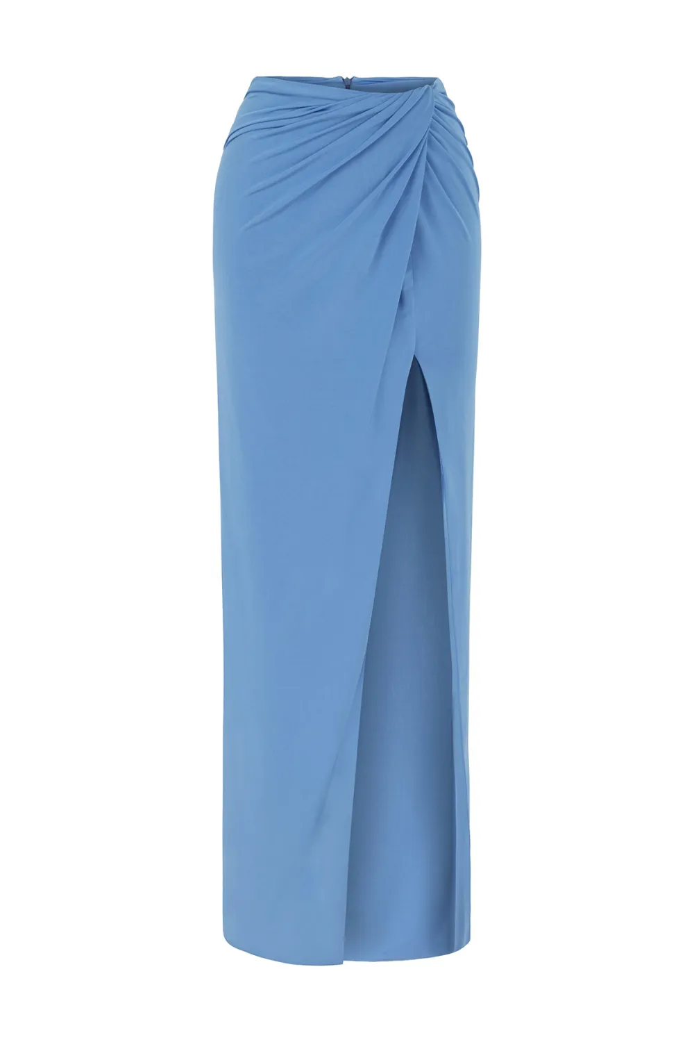 High Slit Jersey Skirt