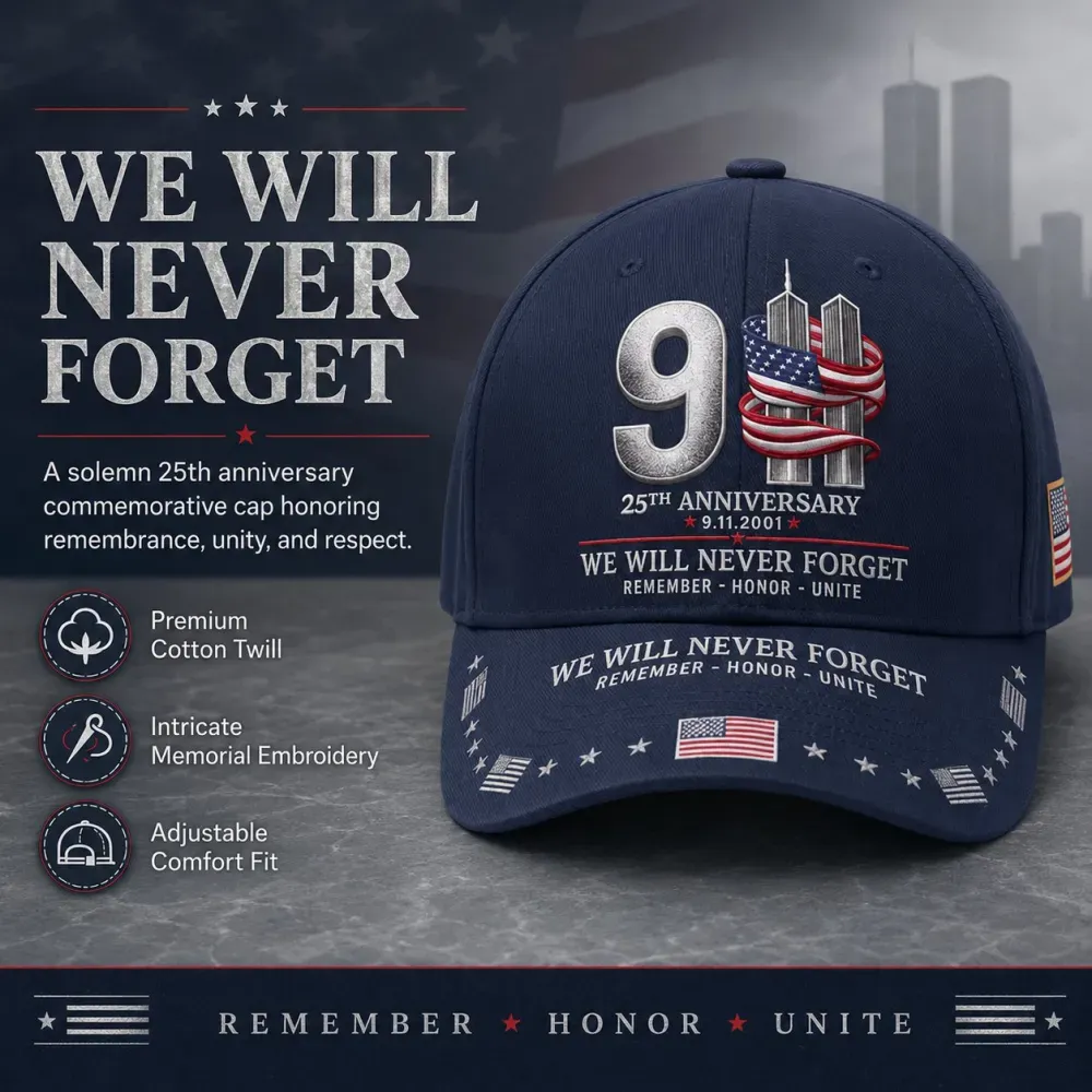 911 commemorative baseball cap for men and women in the United States