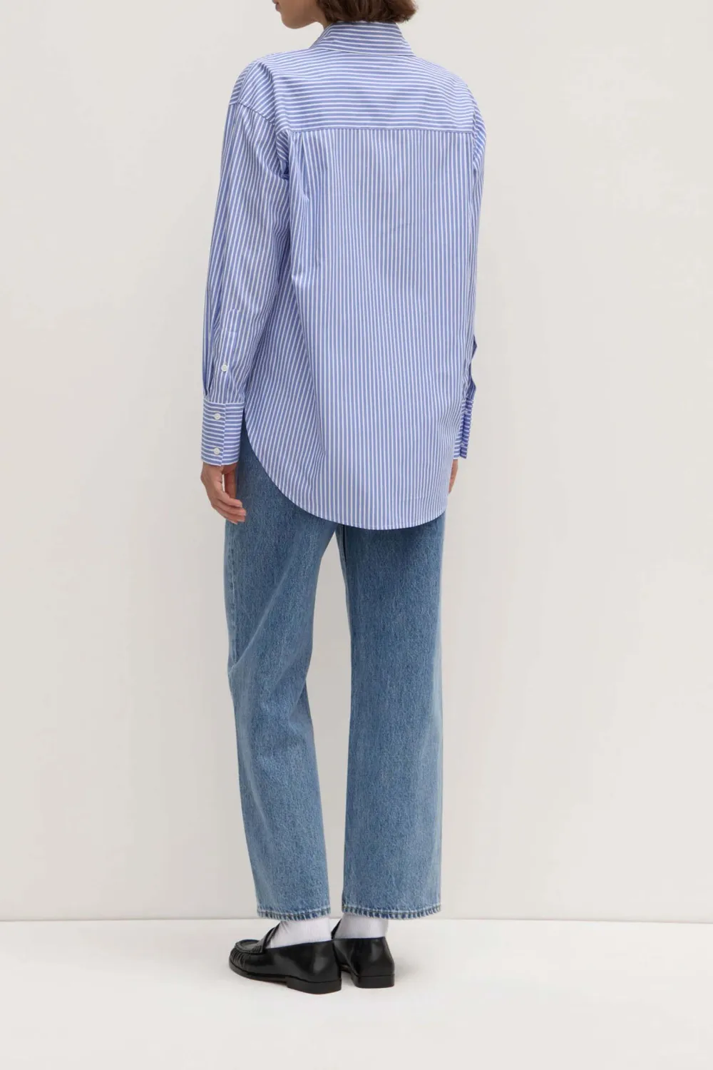 Exquisite Pure Cotton Poplin Loose Shirt