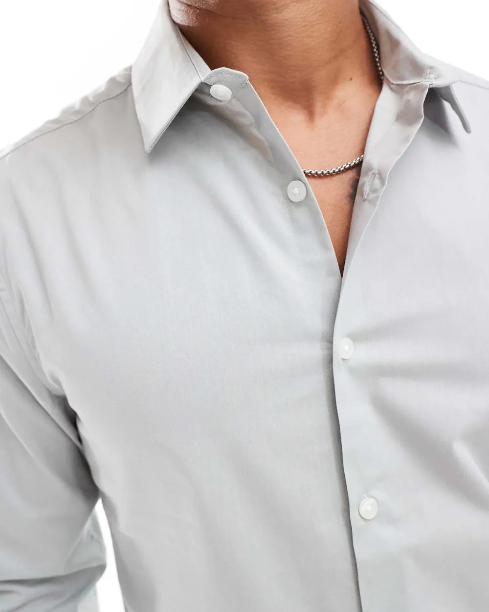 Stretch Slim Fit Work Shirt