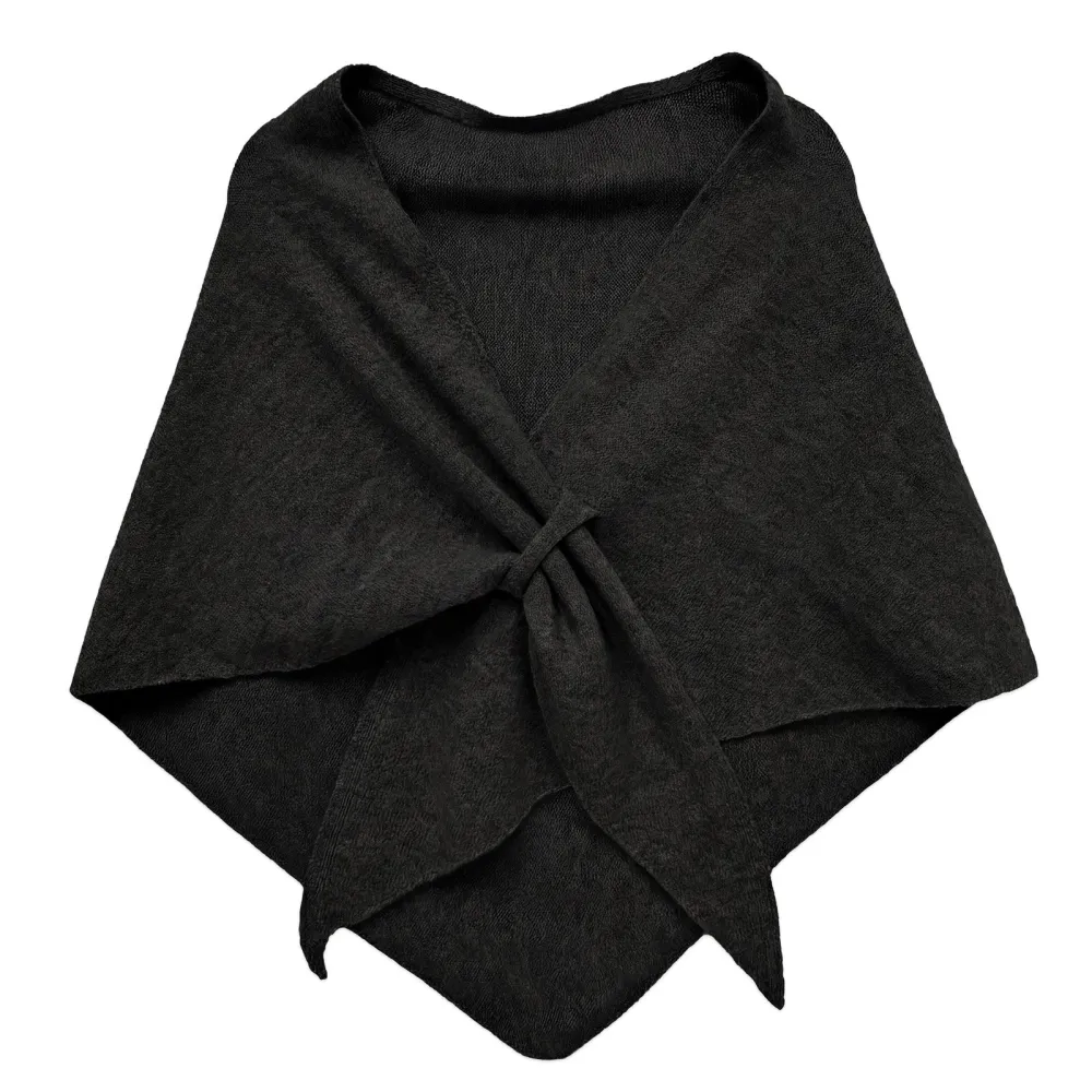 2026 Spring/Fall Faux Cashmere Lazy Style Multi-Color Loose Shawl for Women Warm Triangle Scarf Cape Layering Outerwear