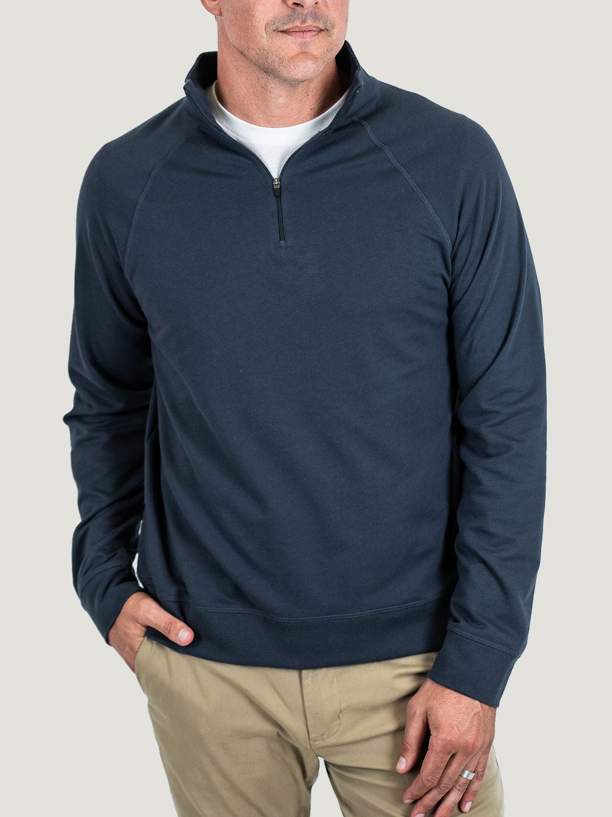 Odyssey Blue Quarter Zip