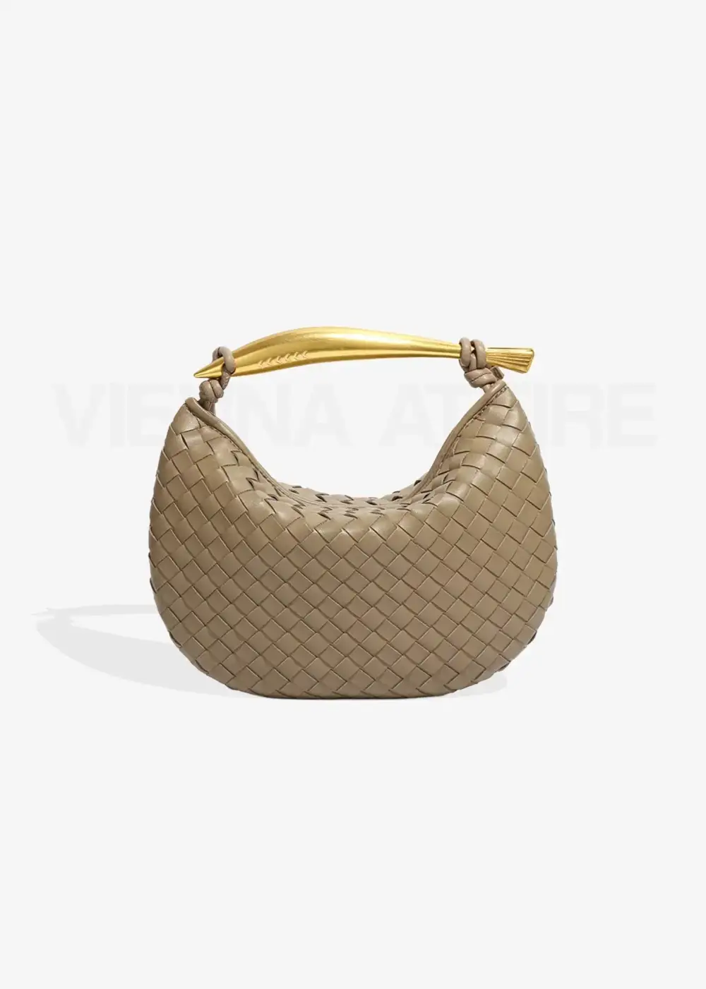Structured Woven Tote Bag