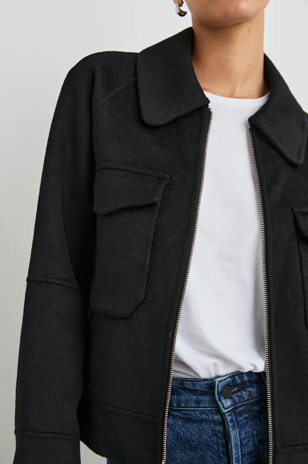 Classic Wool Aviation Jacket