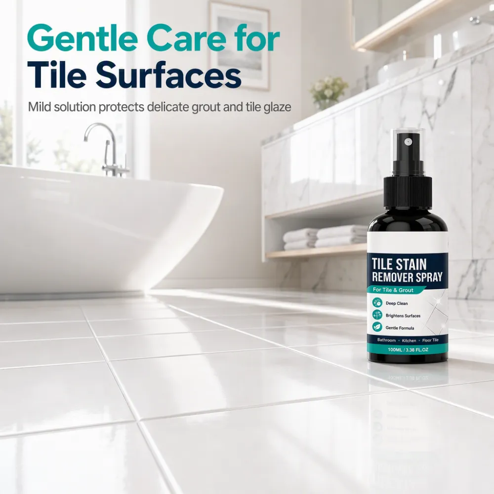 Ceramic tile cleaning agent